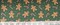 Christmas Gingerbread Dance Candy Canes on Green 100% Cotton Fabric By the Yard